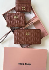 Miu Miu 3 Wallets Package